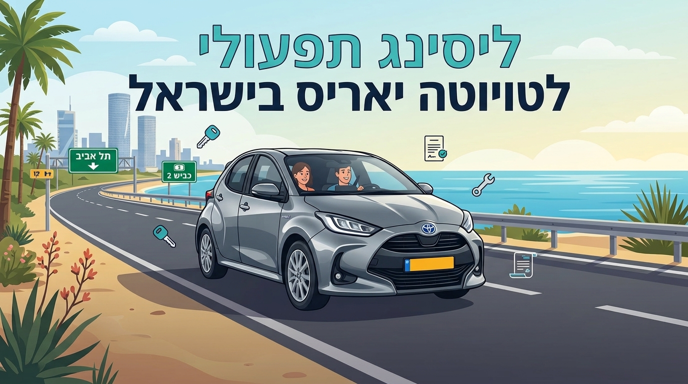 ליסינג תפעולי טויוטה יאריס