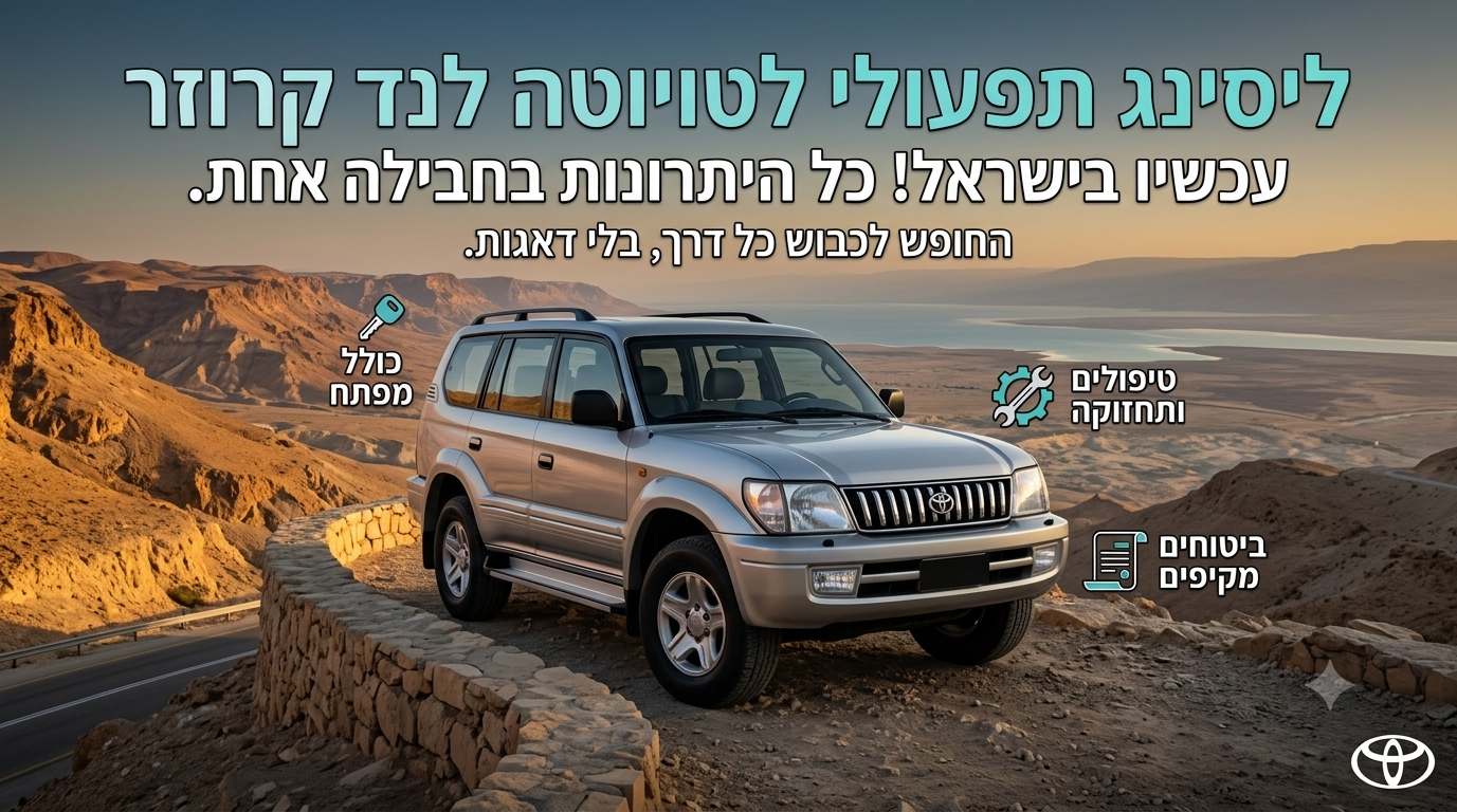 ליסינג תפעולי טויוטה לנדקרוזר ליסינג תפעולי טויוטה לנדקרוזר
